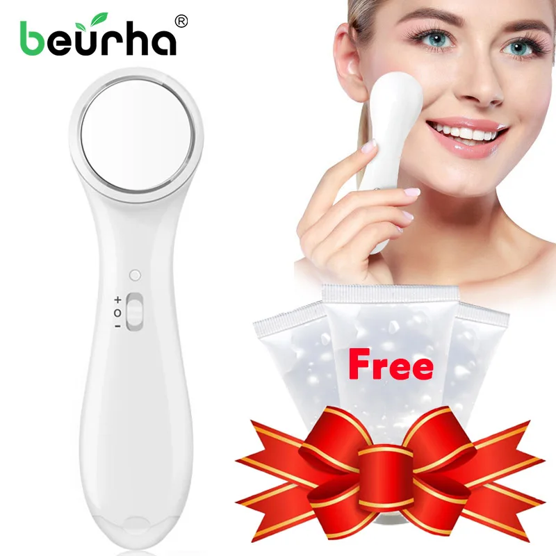 

Face Lift Massager EMS Anti-aging Electric Machine High Frequency Ultrasonic Facial Beauty Device Face Cleaner Wrinkle Removal