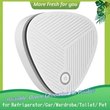 Home Air Purifier Mini Ozone Generator Portable Car Ozon Disinfect Machine Sterilization Decompose Formaldehyde Removing Odors