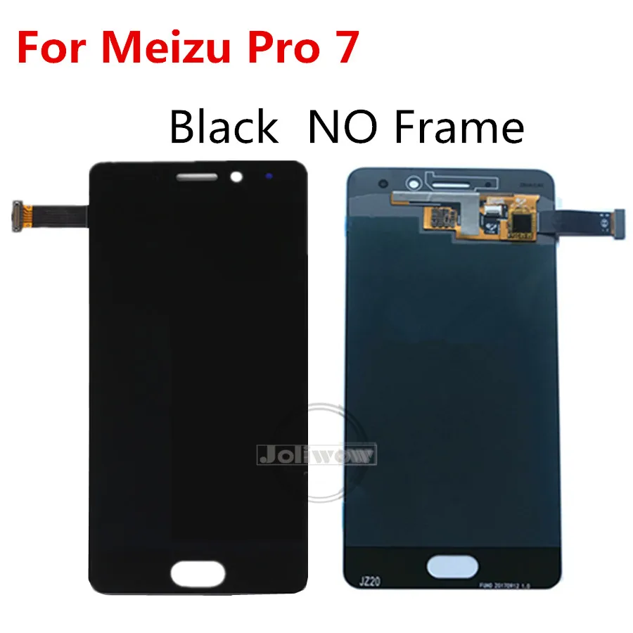 Протестированный хороший 5," OLED ЖК-дисплей для Meizu Pro 7 ЖК-дисплей панель сенсорного экрана в сборе Замена для Meizu pro 7 Pro7 lcd+ рамка