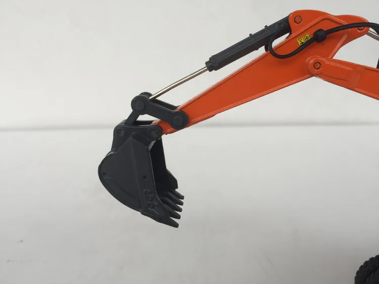 Новая Коллекционная литая под давлением модель игрушки 1:50 Doosan DX150W-9C колесных экскаваторов строительство автомобиля игрушка для дисплея, бизнес подарок