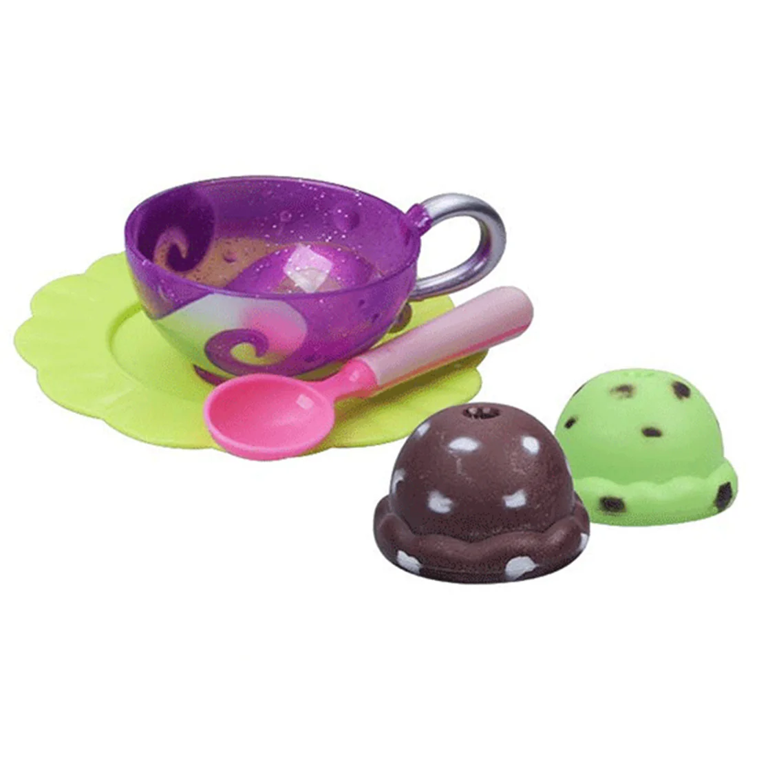 21Pcs Children Pretend Play Toy Cloud Pot Party Dining Set