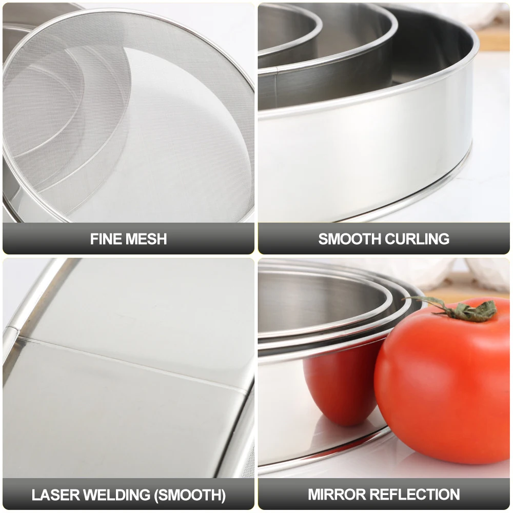 Loveday Mehlsieb 15,2 Cm - Edelstahl Sieb 60 Maschen Für Backen & Küche