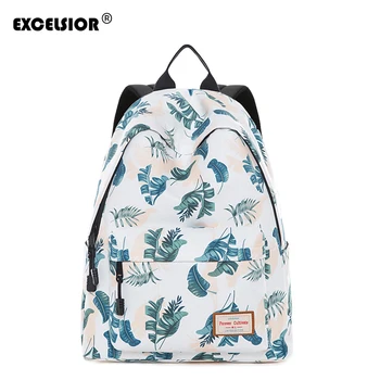 

EXCELSIOR Fashion Backpack Women 2020 Shoulder Bag Large Capacity Women Backpack School Bag for Teenage Girls Light Travel Bags