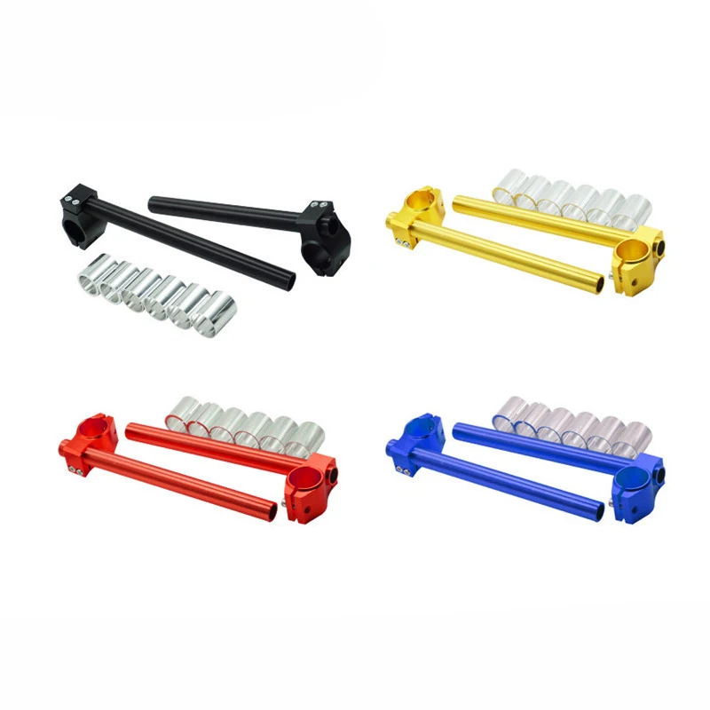 PROD 1005003102069418 Motorcycle CNC Aluminum Alloy Cafe Racer
Handlebar Clip On Clip Ons Adjustable Separate Handle Bars Fork
Handlebar