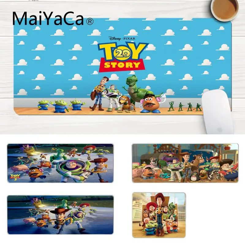 MaiYaCa игровой коврик для мыши дизайн История игрушек Высокая скорость коврик для мыши Большой Коврик Для Мыши Компьютерный коврик для ПК