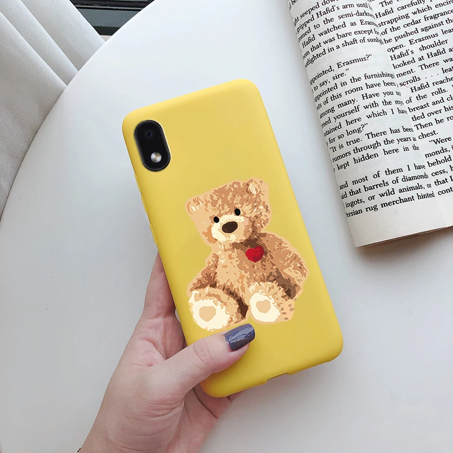 Premium Silicone Soft Phone Case for Samsung Galaxy A01 Core - Sleek Protective Back Cover