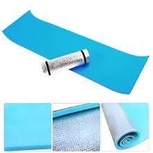 180x50x0,6 см ПВХ пена коврик для йоги портативный рулон мягкий водонепроницаемый износостойкий для сна Кемпинг на открытом воздухе упражнения коврики FDX99