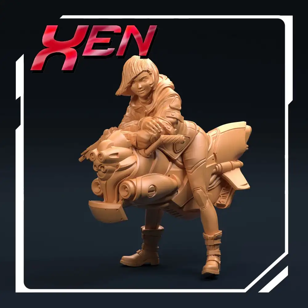 1/24 модельная фигурка из смолы наборы девушка Unassambled Неокрашенный S150 | Игрушки и
