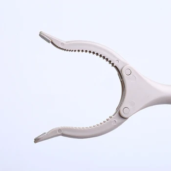 

Reach Gripping Tool Foldable Garbage Collection Tool Stainless Steel Garbage Clip Picker Portable Household Tool Supplies 40 Cm