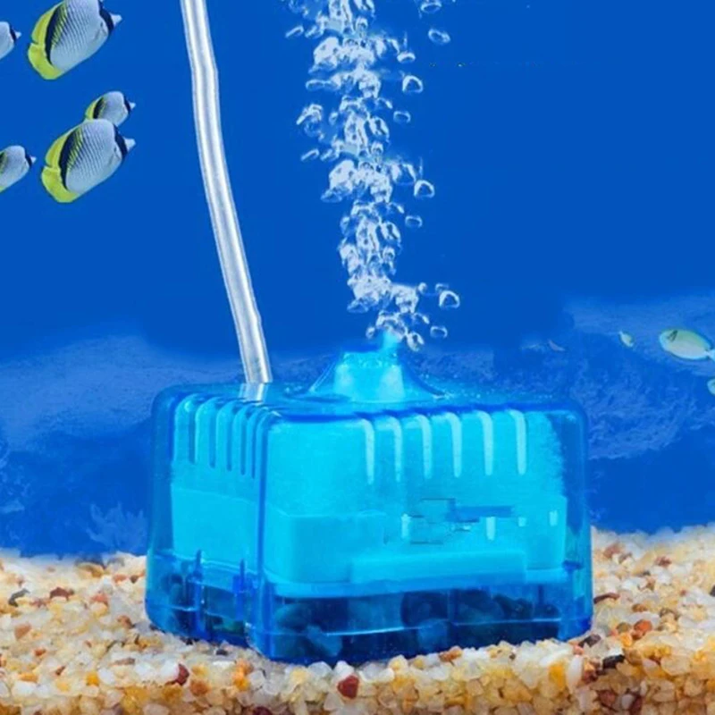 Pneumatic Mini Filter For Fish Tank Biochemical Filtering Toilet Suction Device Aquarium Oxygen Enrichment Filtration | Дом и сад