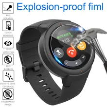 3/5 pièces Film de Protection anti-déflagrant pour Huami Amazfit bord protecteur d'écran antichoc doux couverture complète Protection 0.2mm(China)