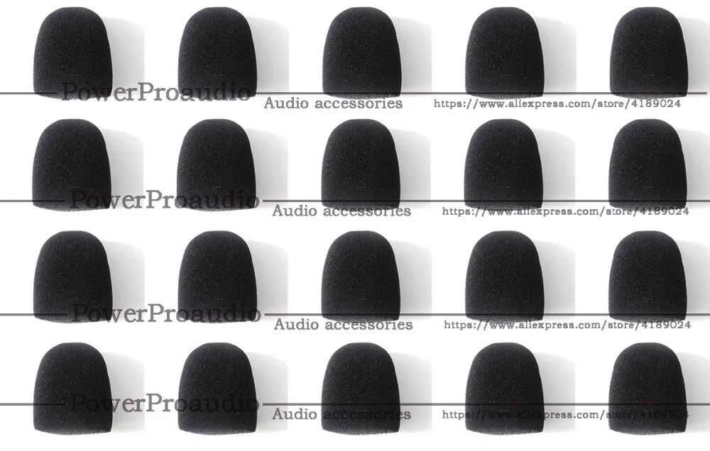 20 Pz/Lotto Microfono Sponage (Interno) Parabrezza Schiuma Per Shure Sm58 Sm58S Sm58Lc Beta58 Pg58 Slx24 Grill Accessori Portatili