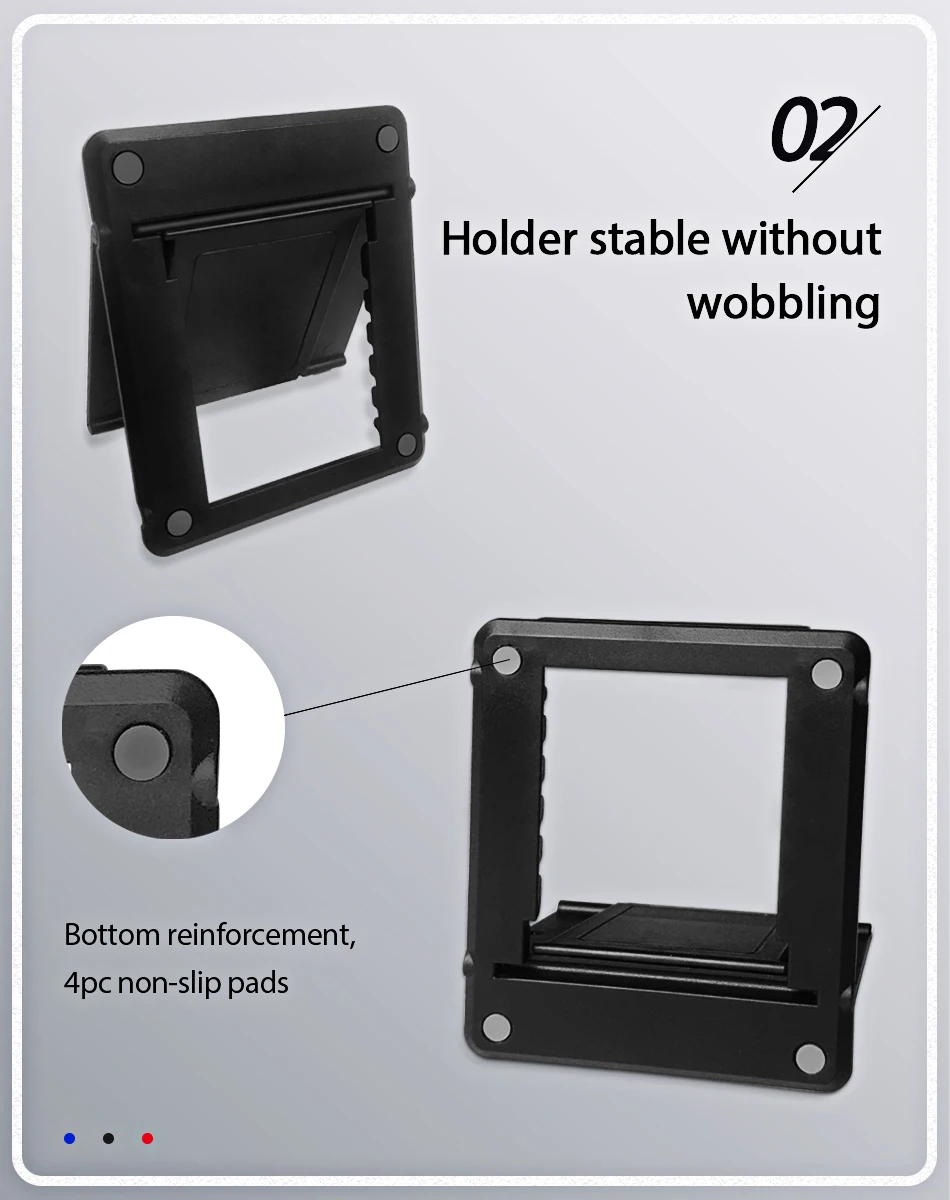 !ACCEZZ Mobile Phone Stand Holder Universal For iPhone 11 Pro Samsung 4-12inch Bracket Adjustable For ipad Tablet Desktop Holder (3)