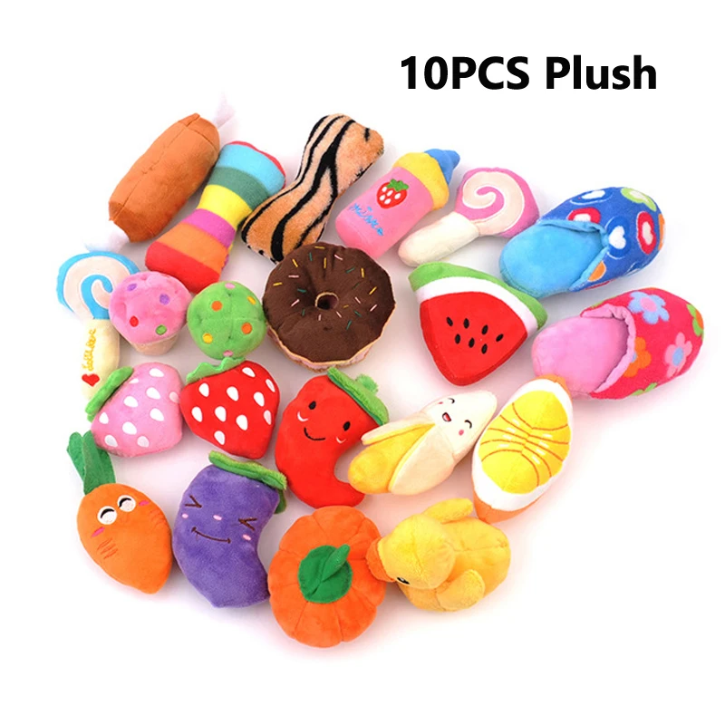 10 Plush toys