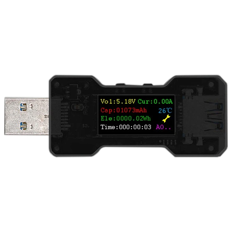 FNB18 USB Тестер DC Цифровой вольтметр Ampermetro измеритель напряжения тока Ампер Вольт Амперметр детектор power Bank индикатор зарядного устройства