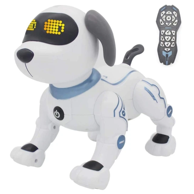 Remote Control Dog RC Robotic Stunt Puppy Dancing Programmable Smart Toy with Sound Interactive Gift C5AF 3
