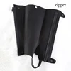 Microfiber Equestrian Gaiter Half Chaps Durable Horse Riding Boots Cover Adult Children Leg Guard Leggings Equitation Equipment 3