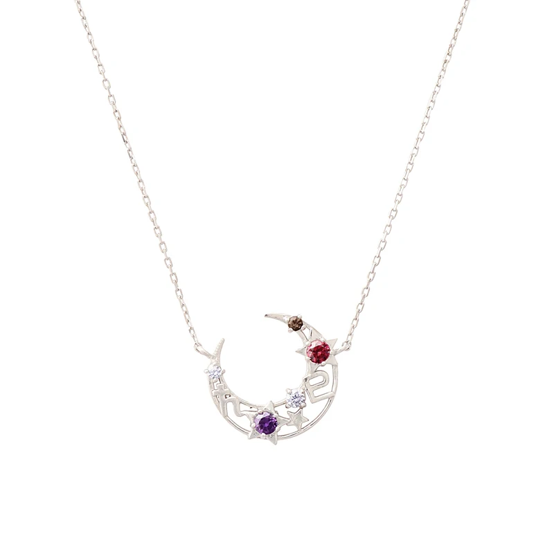 Sailor Moon Cosplay 925 Silver Necklace Pendant Women's Girls Accessory Hot Sale 