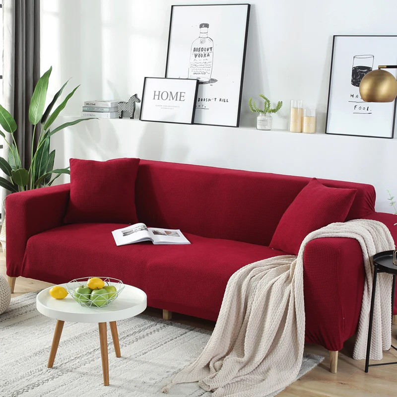 Высококачественный тканевый эластичный L образный d чехол для дивана, шезлонг, секционный чехол для дивана, угловой чехол для дивана, l-образный эластичный