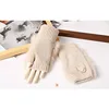 Women Rabbit. Fur Mitten Plush Glove Costume Cute Winter Warm Half Finger Gloves Women Female Gloves Mitten keep warm ► Photo 3/6