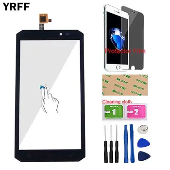 

Touch Screen Panel For Oukitel K10000 Max Touch Screen Glass Digitizer Glass Panel Touch Mobile Repari 3M Glue Protector Film