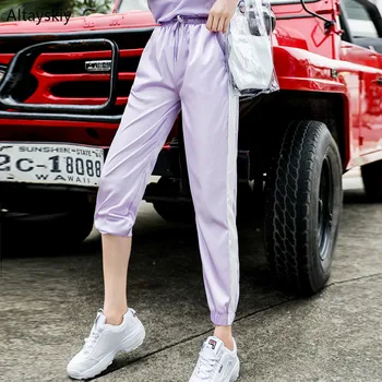 

Pants Women 2020 Students Loose Korean Style All-match Pink Womens Ankle-length Harem Trousers Female Daily Comfortable Trendy