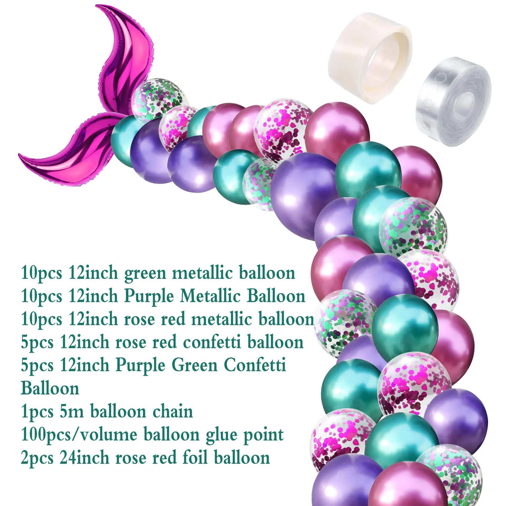 Mermaid Party Balloon Arch Set Mermaid Tail Balloon Little Mermaid Party Decorations Supplies Wedding Girl Birthday Party Decor Mermaid Party Balloon Arch Set Mermaid Tail Balloon Little Mermaid Party Decorations Supplies Wedding Girl Birthday Party Decor