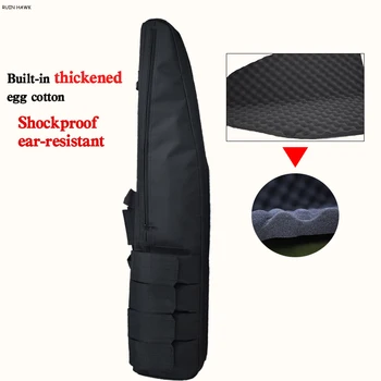 

70cm/98cm/118cm Tactical Hunting Bag Military Equipment Nylon Bag Rifle Protection Bag with Shoulder Strap Tactical Backpack