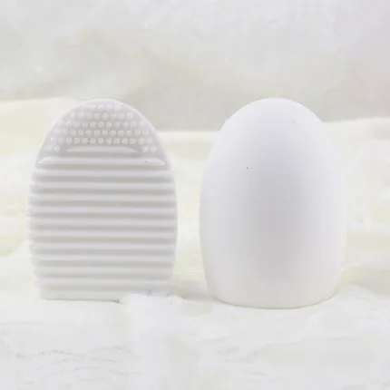 White 1 шт. Новые Силиконовые кисти для макияжа моющие, Чистящие Инструменты косметические кисти для макияжа щетка для чистки инструмента - Handle Color: White