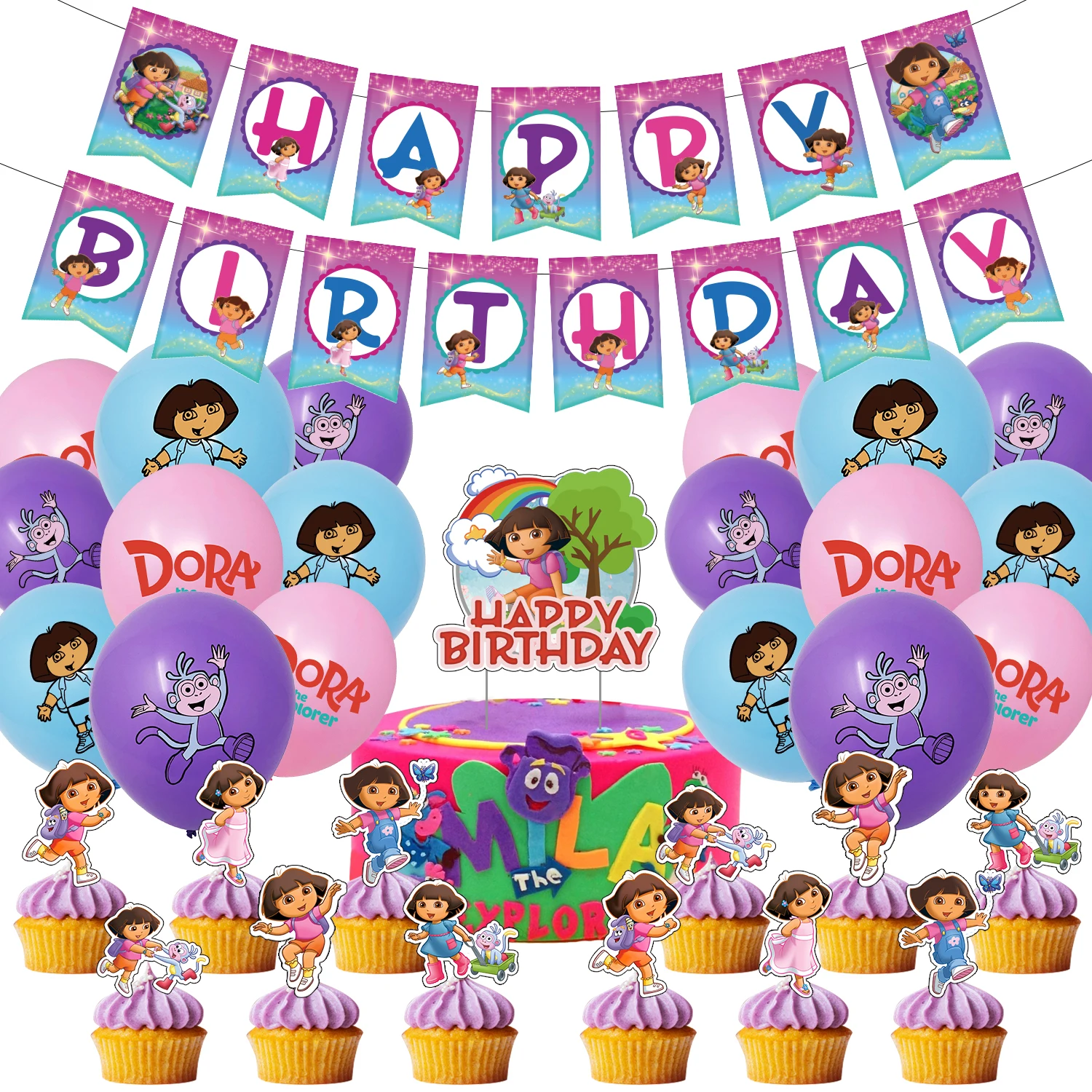 Lanyard Dora the Explorer Collection Party Accessory