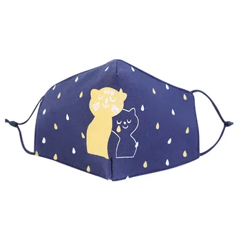 

kids Baby Girl Cartoon animal cotton mask anti-pollution cute Children mouth mask Cycling Wearing Windproof Anti-Dust Face Masks