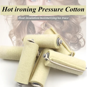 

12pcs Curly Hair Hot Perm Rods Assorted Sizes Pressure Cotton Perming Curler DIY Salon Accessories Hair Styling Tools G0720