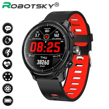 

L5 Smart Watch Bluetooth Smartwatch IP68 Waterproof Multi Sports Mode Heart Rate Weather Forecast Wristband 7 Days Battery Life