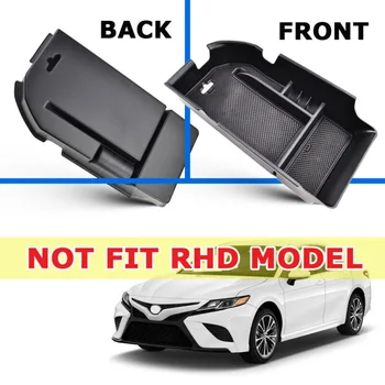 

ABS plastic Armrest Storage Box Replacement For Toyota Camry 2018 2019 Console Glove Holder Practical