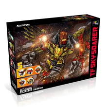 G1 трансформация predaking-5 в 1 Набор Divebomb Rampage хедстронг негабаритный режим войны Орел фигурка Робот Игрушки