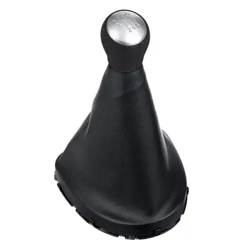 

Car 6 Speed MT Gear Shift Knob FOR NISSAN QASHQAI I J10 QASHQAI 2+2 2006 2007 2008 2009 2010 - 2013 Styling Accessories Leather