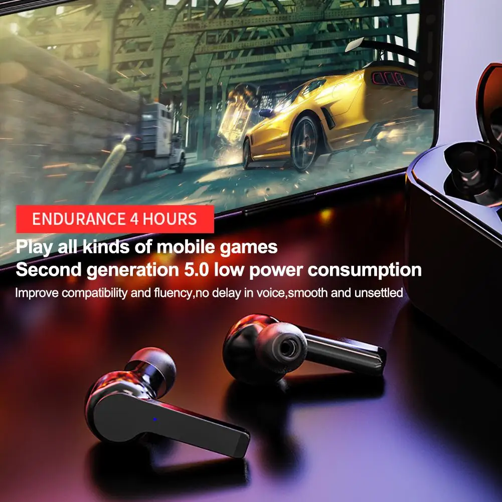 A12 TWS Bluetooth 5 0 Earphones With Charging Box Wireless Headphone Stereo Sports Earbuds Headsets With Microphone
