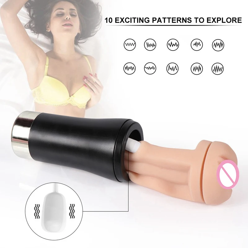 Ceny Mężczyzna Masturbator klip ssania Sex Machine indukowane wibracje Sex Moan intymne towary zabawki erotyczne dla mężczyzn