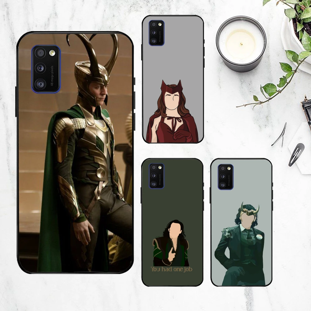 Чехол для телефона Samsung Galaxy A41 A51 A90 5G 4G A80 A71 A70 A60 модный противоударный Loki and the Tesseract