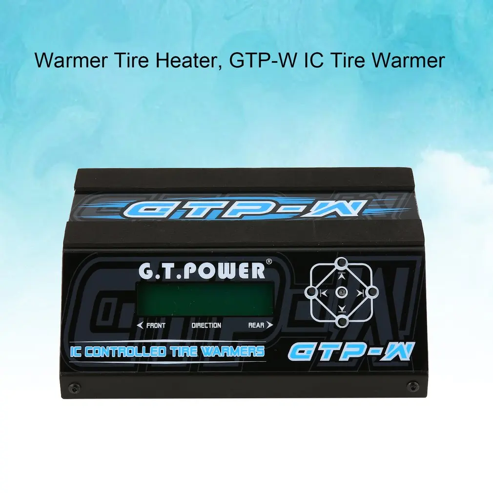 GTP-W IC температурный контроль шин подогреватель полосы чашки нагреватель с ЖК-дисплеем для 1/10 Размер туристический автомобиль резиновые шины запчасти
