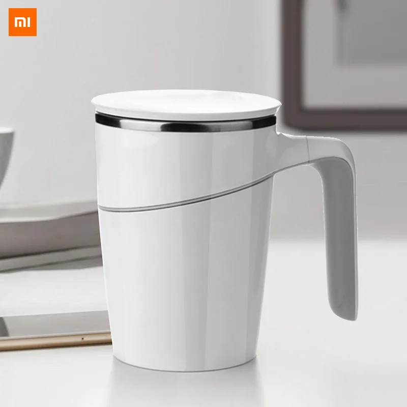 

Xiaomi Fiu 470ml Not Pouring Cup Smart Water Cup Innovation Magic Sucker Non-slip ABS Double Insulation 304 Stainless Original
