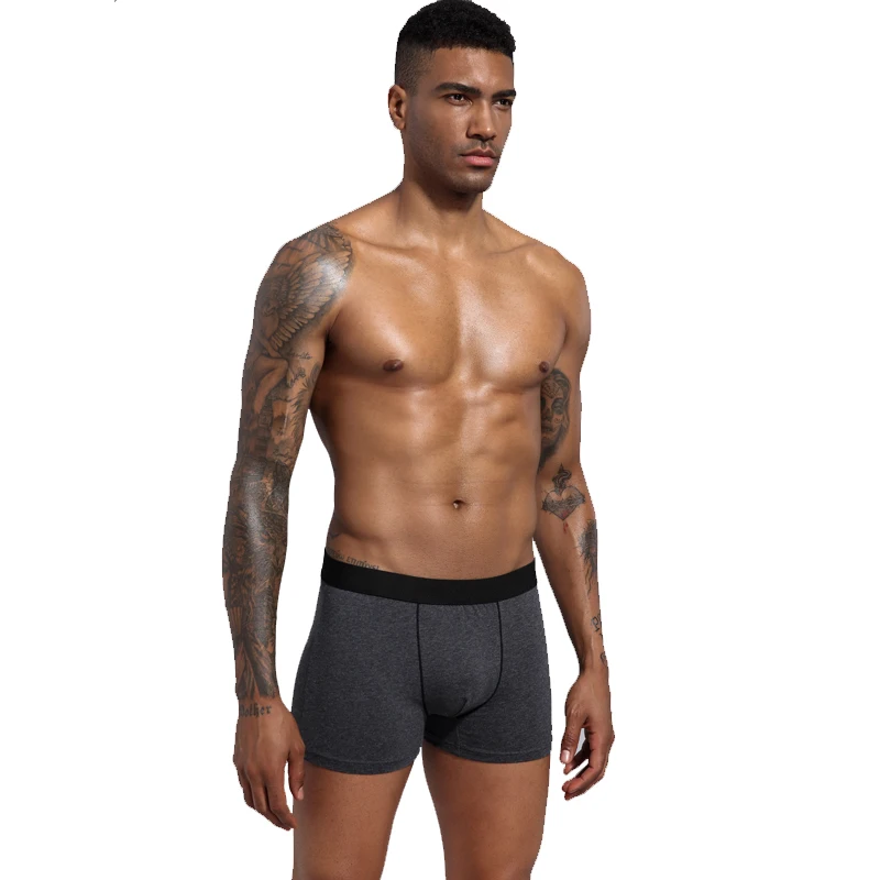 European Plus Size Men Boxers Mens Underwear Boxers Cotton Men Boxer Shorts Men Underpants Men Underpants trunks 1pc