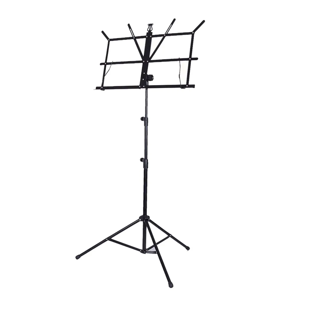 High Quality Metal Folding Sheet Music Stand Holder Tripod Foldable