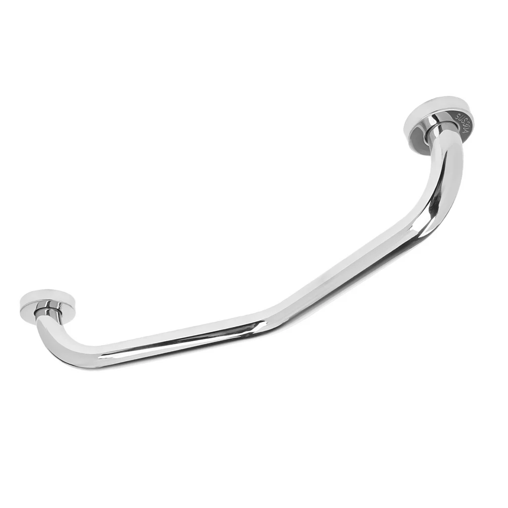 Stainless Steel Bathroom Shower Toilet Bath Grab Bar Safety Handrail Hand Grip Rail Set