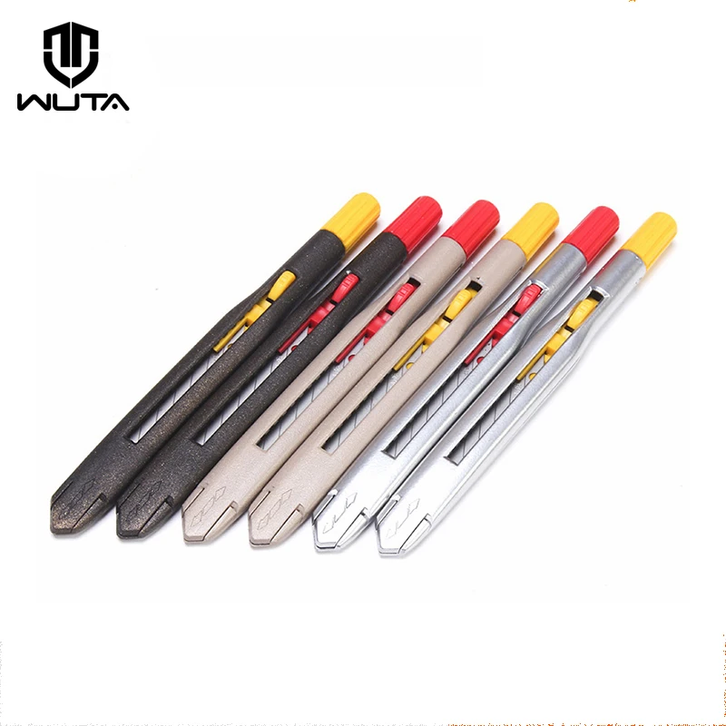 Utility Craft Knife Leather Cutting Knife 1PC with Retractable Blades
