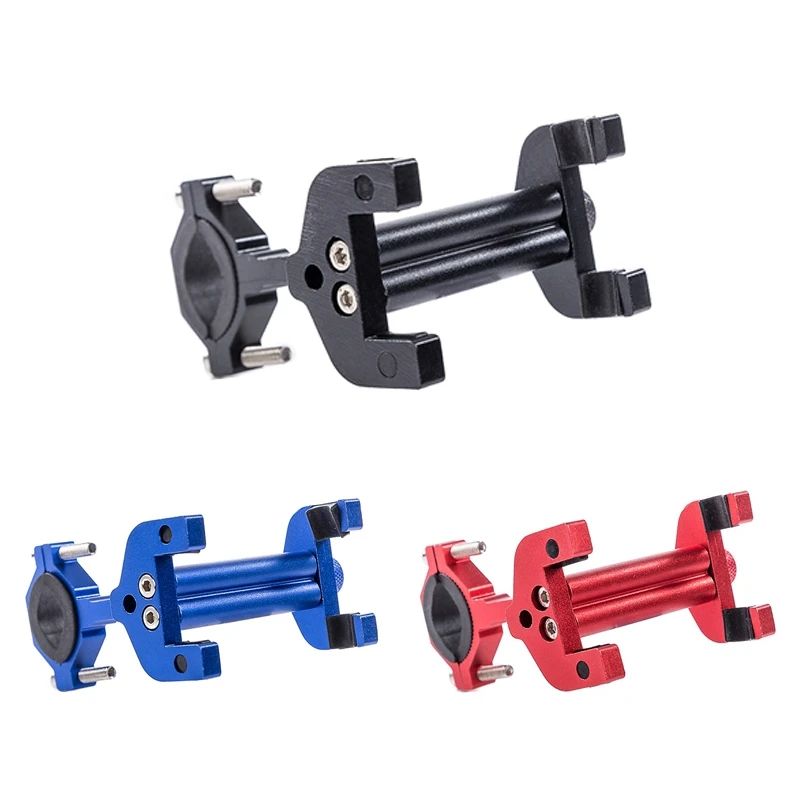  Fahrrad Handy Halter Aluminium Motorrad Halterung Anti-slip MTB Lenker GPS Telefon Stehen