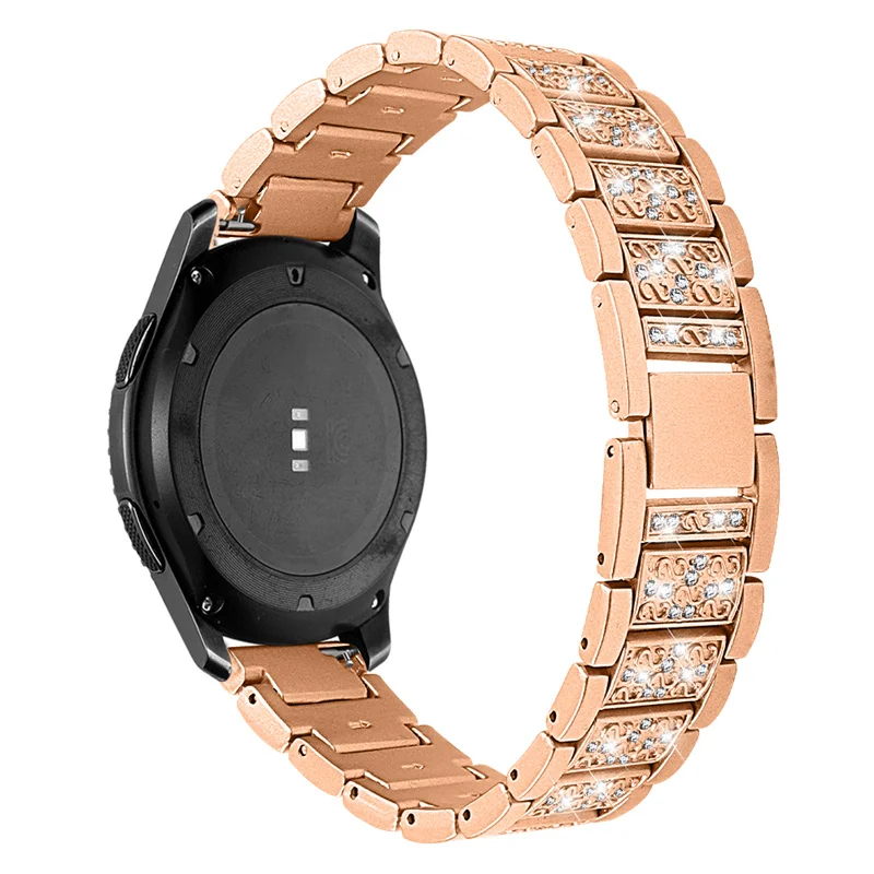 ASHEI браслет побрякушка ремешок для samsung gear S3 Galaxy Watch 46 мм 42 мм активный ремешок 22 мм 20 мм Ювелирные изделия из нержавеющей стали ремешки для часов