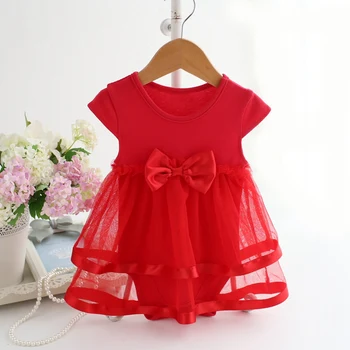 

Newborn baby girl dress cotton princess style baby baptism dress 2019 infant christening dress vestidos with bow 0-24M