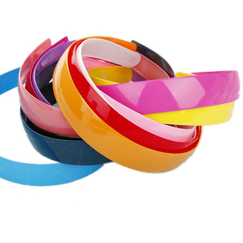 Пластиковая широкая Женская повязка на голову 25 мм аксессуары для волос |