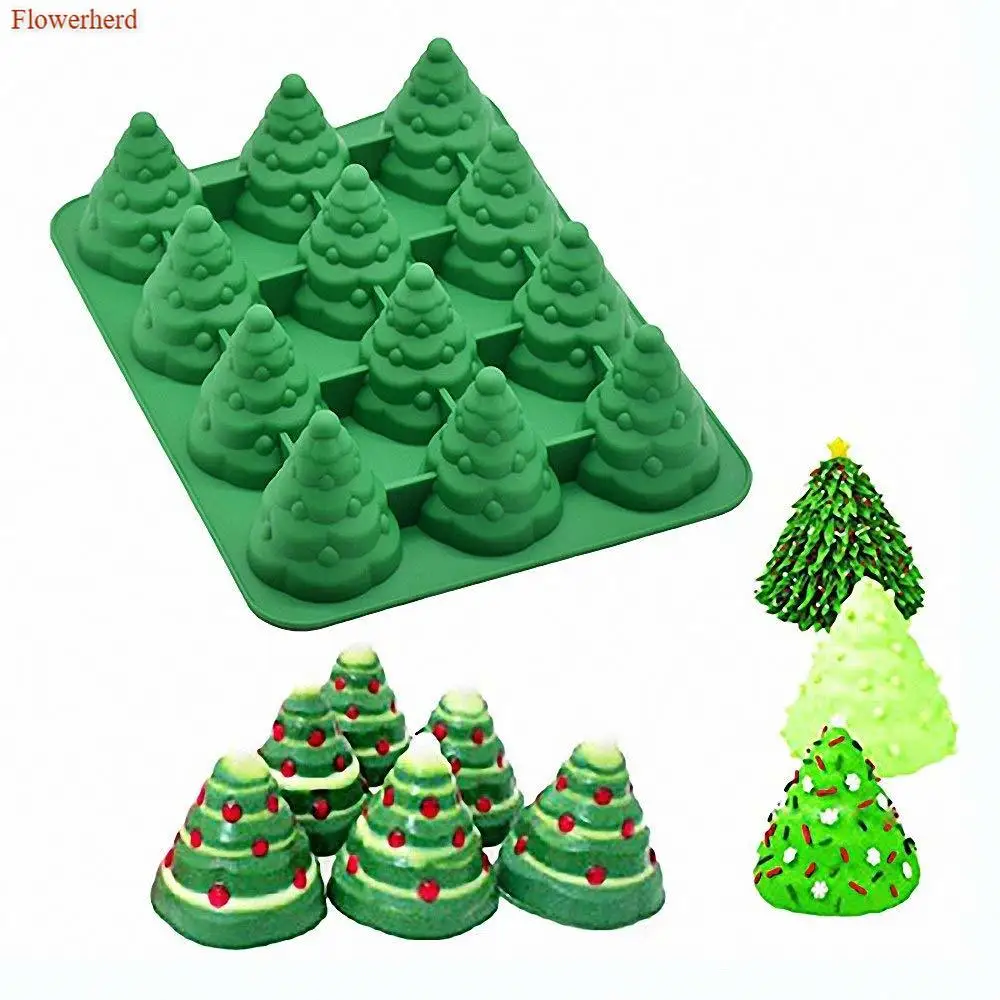 

3D Big Size Christmas Hat Silicone Mold Cake Decorating Tools Kitchen Bakeware French Dessert Mousse Cake Mold Chocolate Mold